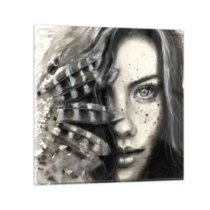 Obraz na skle - Divoká krása - 60x60 cm