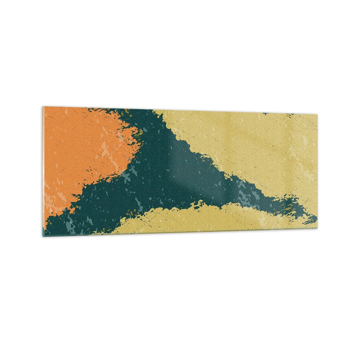 Obraz na skle - Abstrakcia – spomalený pohyb - 100x40 cm