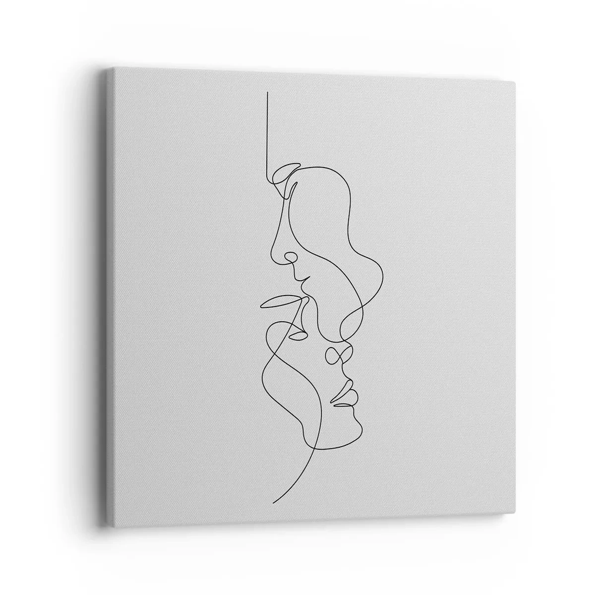 Obraz na plátne - Žiar vášnivých túžob - 40x40 cm