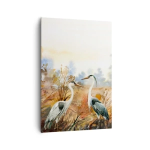 Obraz na plátne - Kam na jeseň? - 70x100 cm