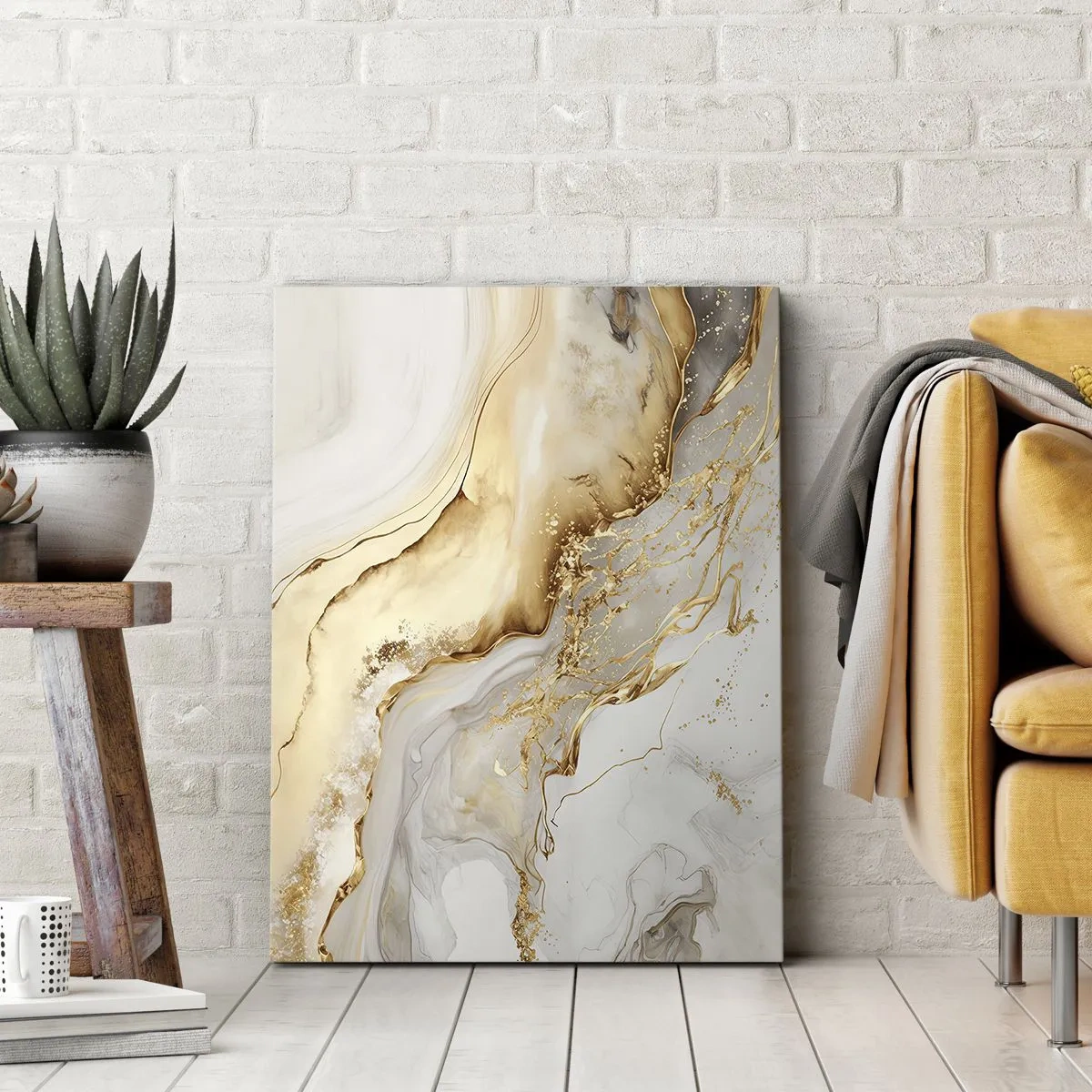 Obraz na plátne - Abstrakcia: krása a dobro - 50x70 cm