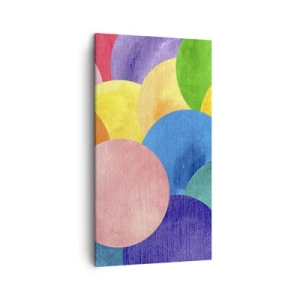 Obraz na plátne - Pôvodná plnosť života - 45x80 cm