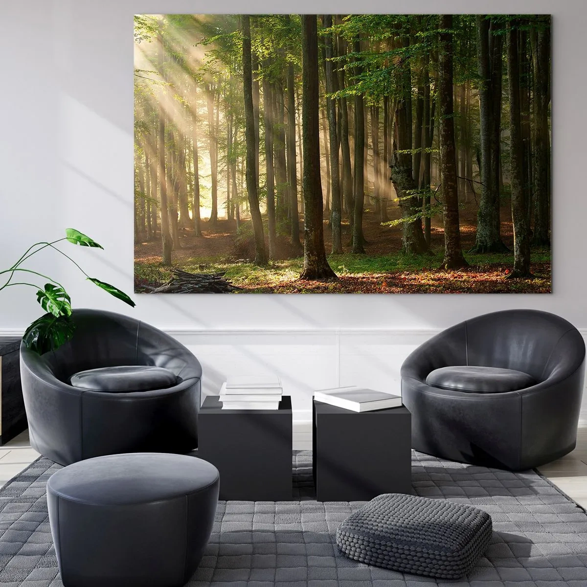Obraz na skle - Rozžiarený v jarnom ráne - 120x80 cm