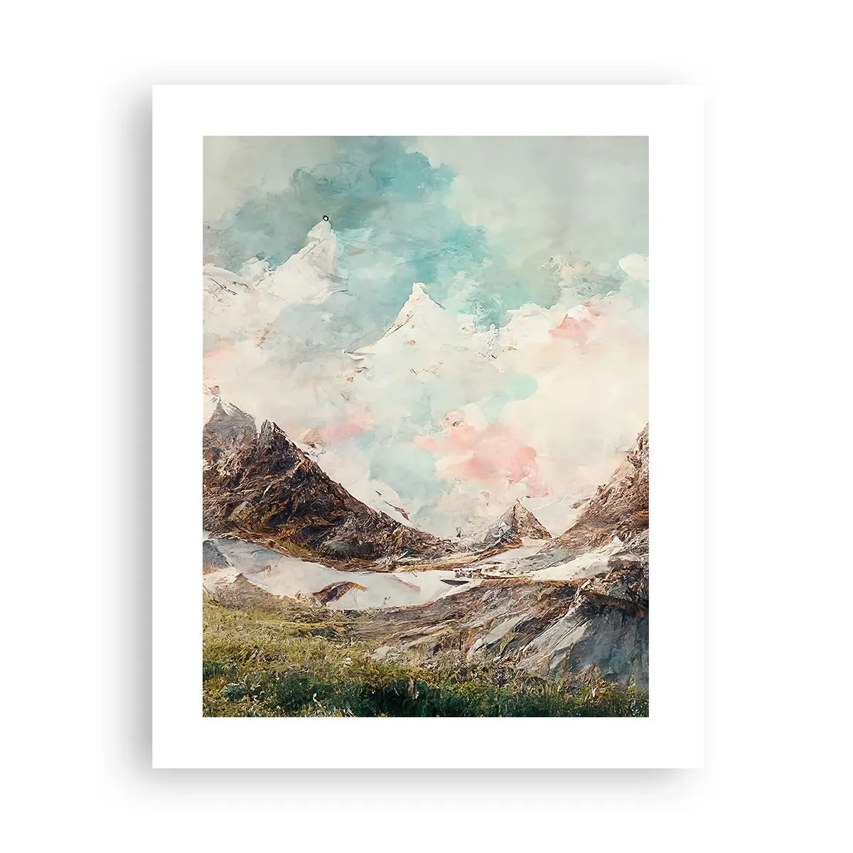 Plagát - Skalné čepele - 40x50 cm