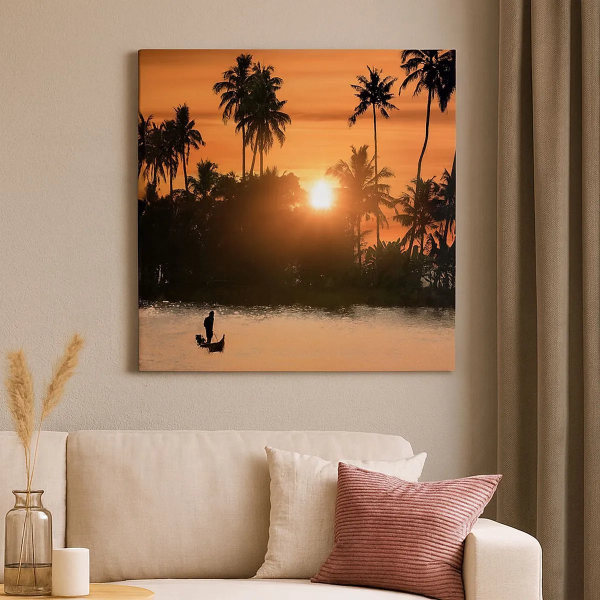 Obraz na plátne - Čas na odpočinok - 30x30 cm