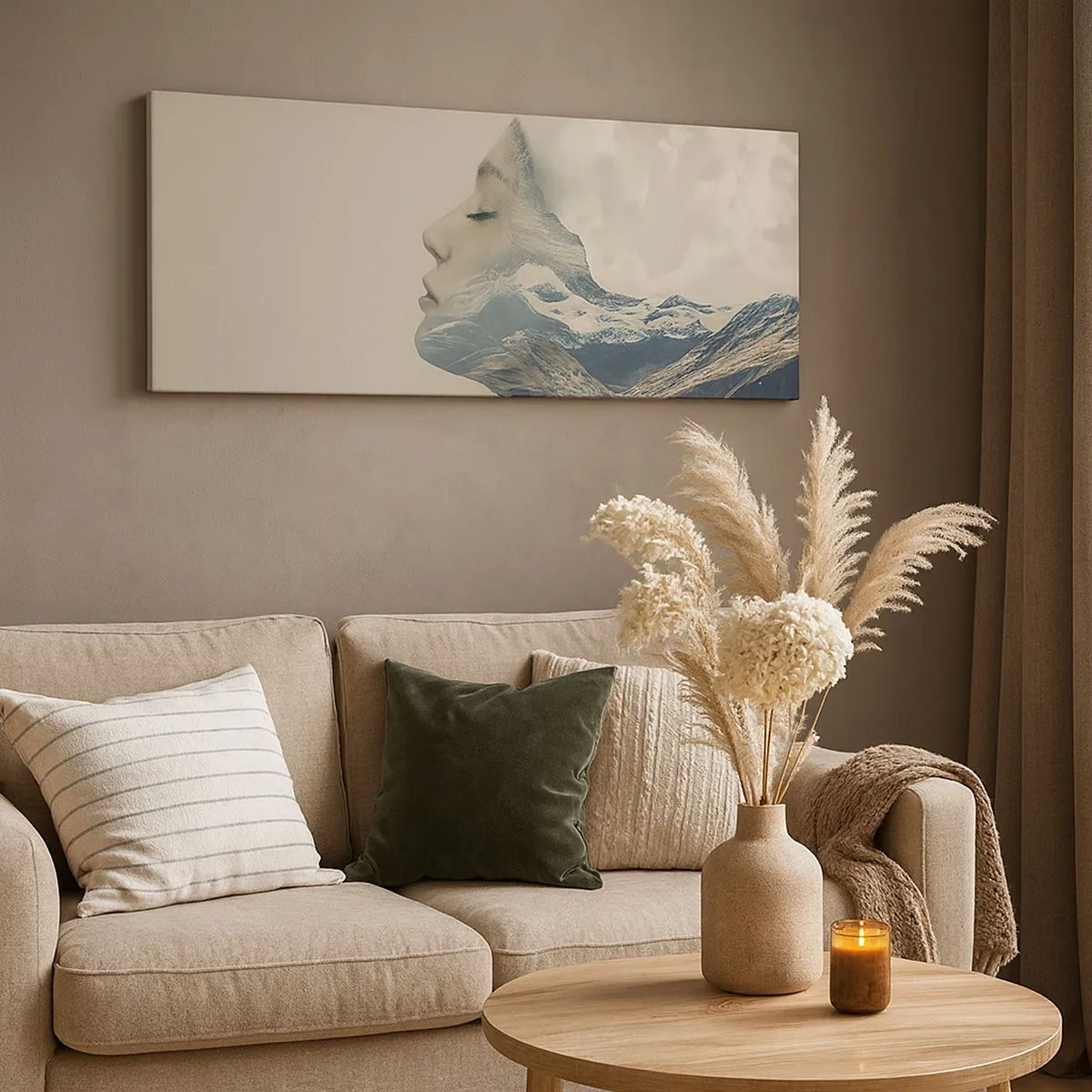 Obraz na plátne - Krása živlov - 100x40 cm