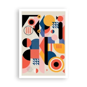 Plagát - Kompozícia: poďme sa hrať - 70x100 cm