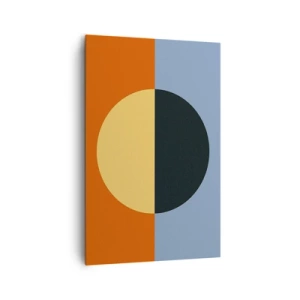 Obraz na plátne - Kompozícia tepla a chladu - 80x120 cm