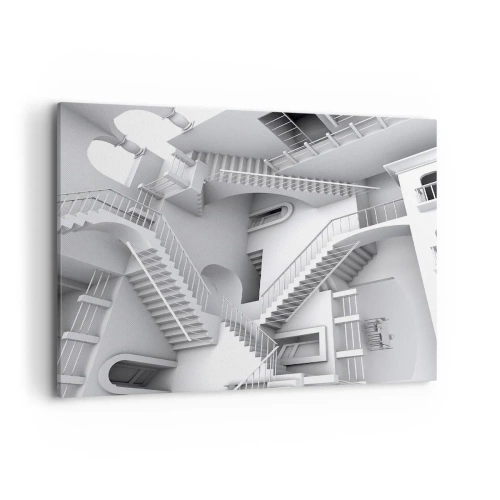 Obraz na plátne - Paradoxy prostoru - 120x80 cm