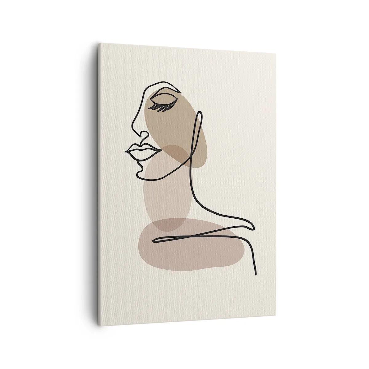 Obraz na plátne - Pri počúvaní samého seba - 50x70 cm