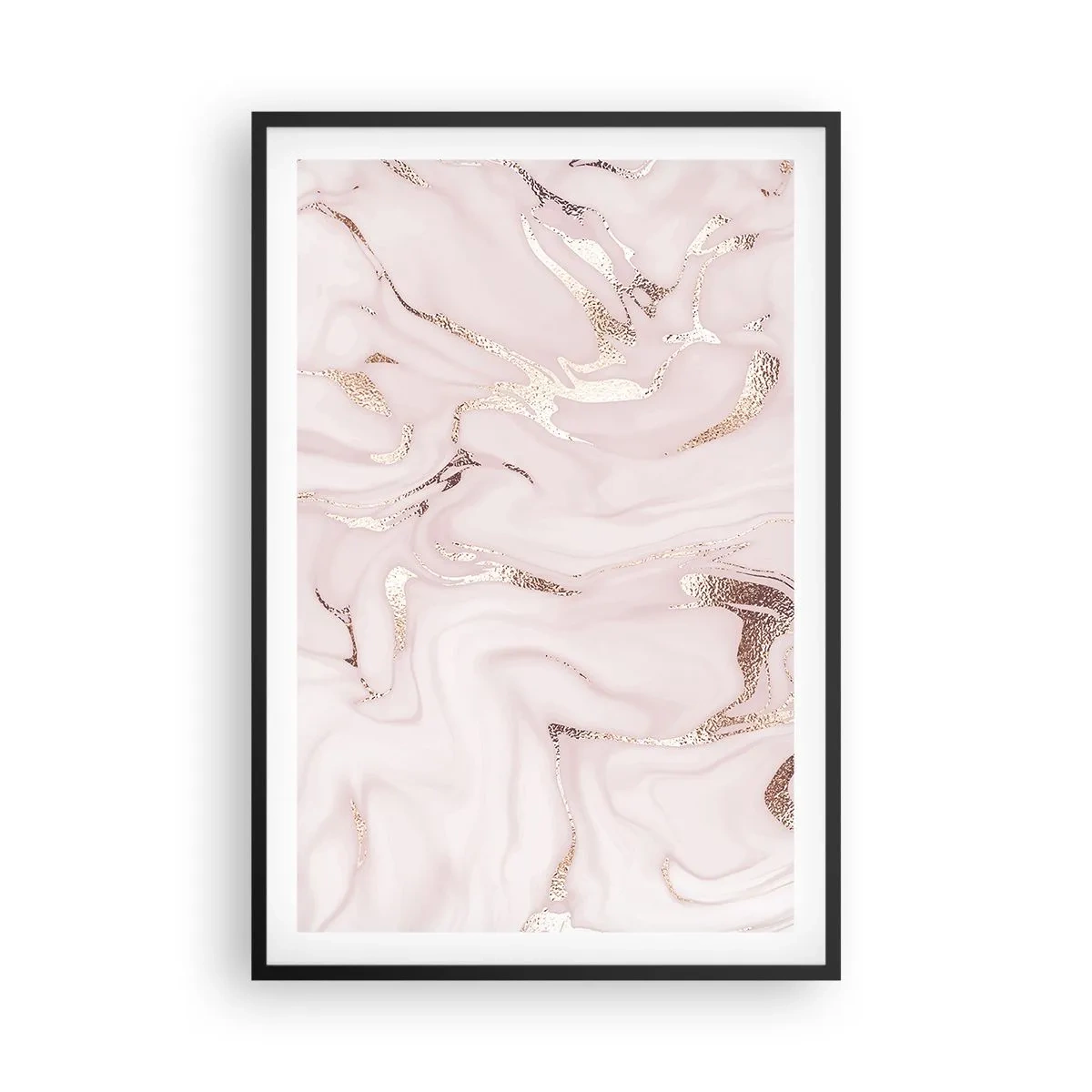 Plagát v čiernom ráme - V ružovom šialenstve - 61x91 cm