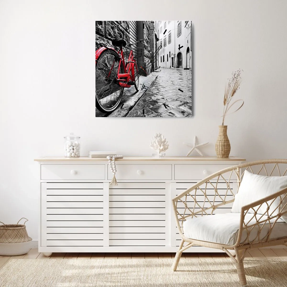 Nástenné hodiny - Skutočná krása nestarne - 40x40 cm