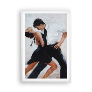 Plagát v bielom ráme - Tango mojich túžob a snov - 61x91 cm