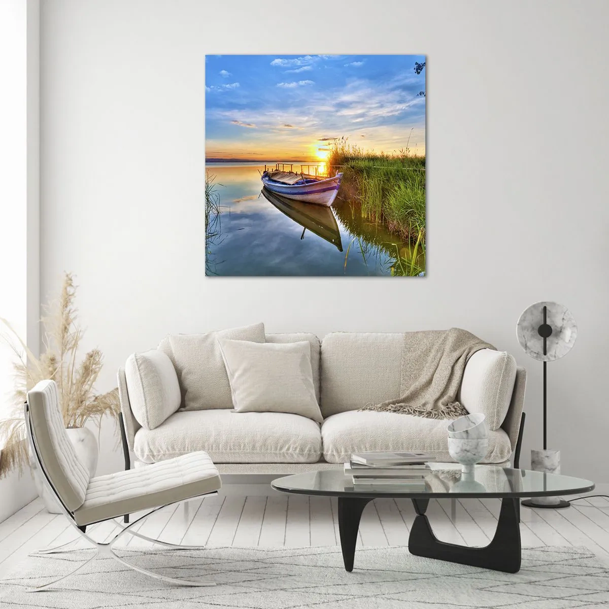 Obraz na skle - Zátoka splnených snov - 70x70 cm