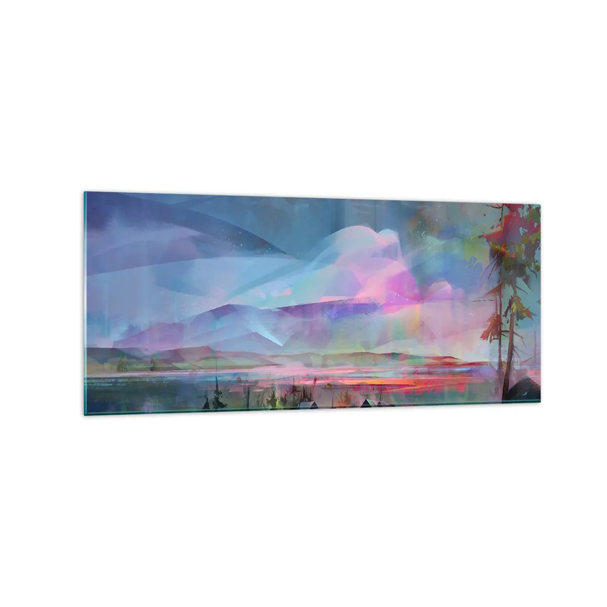 Obraz na skle - Pod priateľským nebom - 120x50 cm