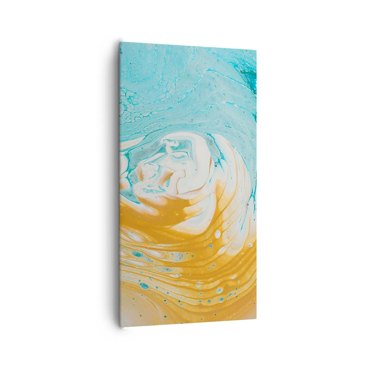 Obraz na plátne - Pastelový vír - 65x120 cm