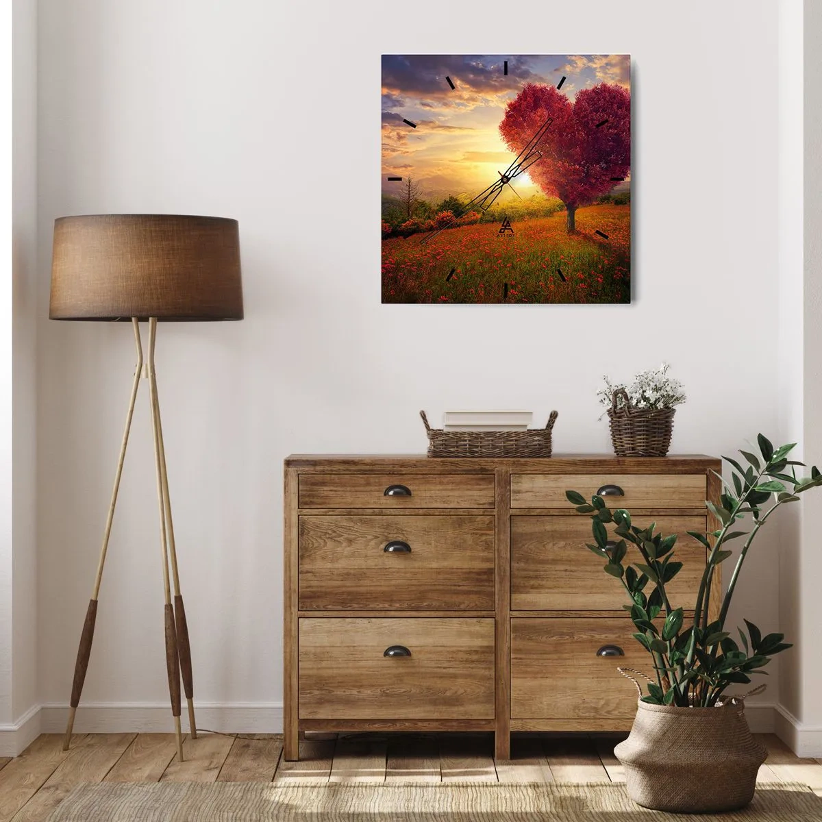 Nástenné hodiny - Je to dojemné - 30x30 cm