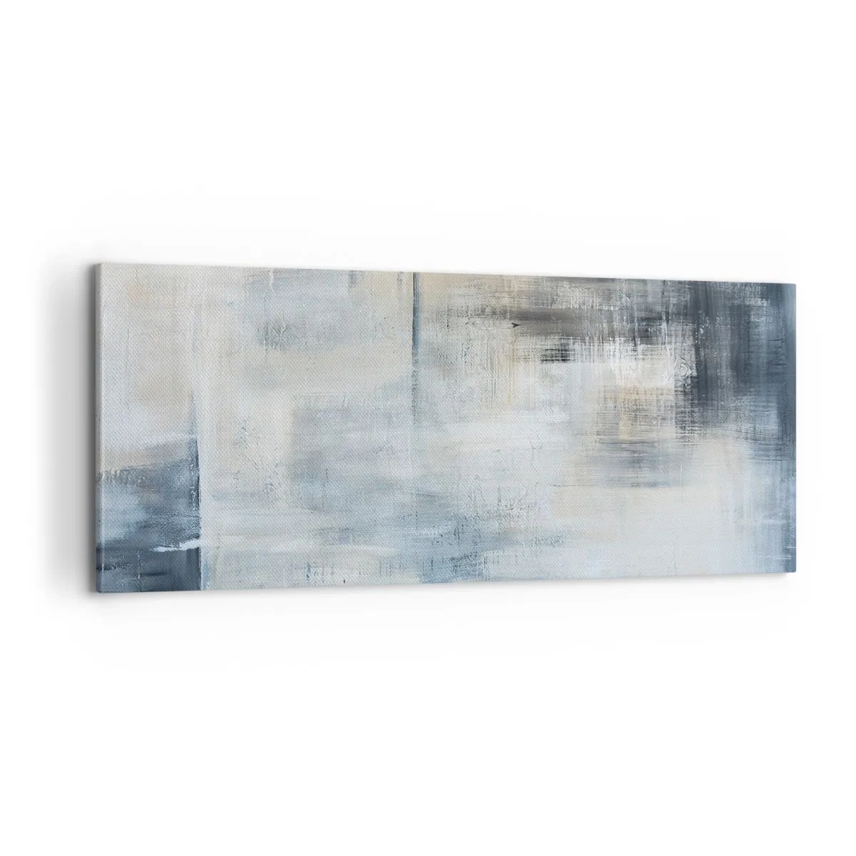 Obraz na plátne - Za závojom modrej - 100x40 cm