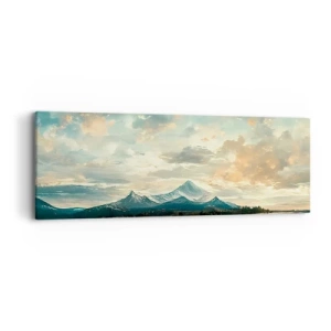 Obraz na plátne - Pod ochranou neba - 90x30 cm