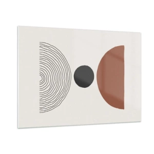 Obraz na skle - V centre pozornosti - 100x70 cm