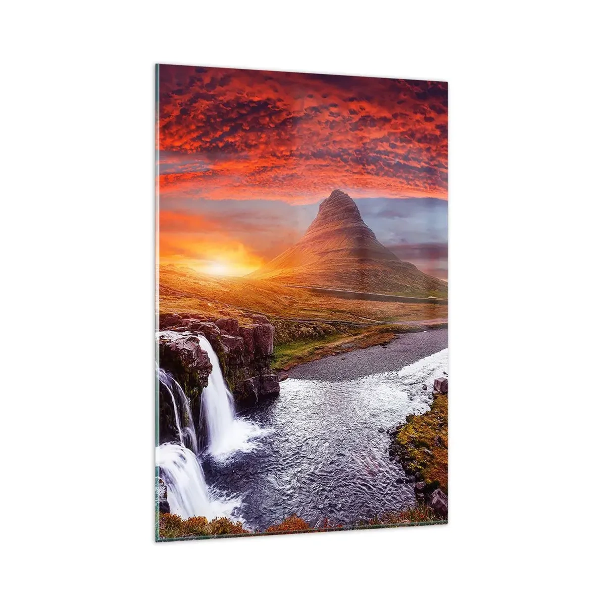 Obraz na skle - Pohľad na Stredozem - 80x120 cm