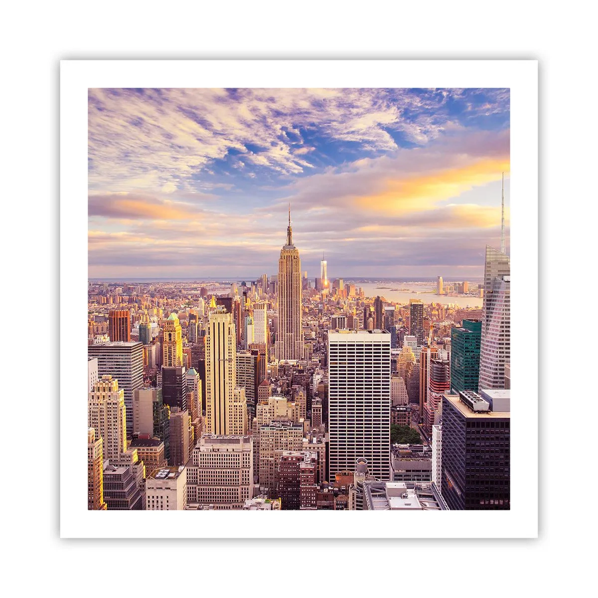 Plagát - Dosiahnuť samotné oblaky - 60x60 cm