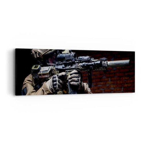 Obraz na plátne - Vražedne účinný - 90x30 cm