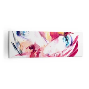 Obraz na plátne - V blízkosti svet rozkvitá - 160x50 cm