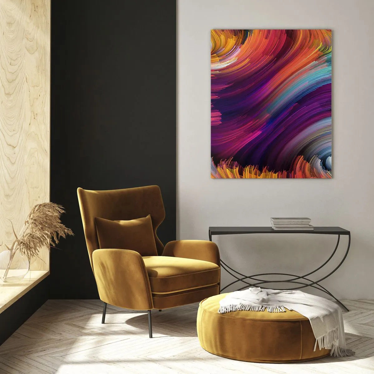 Obraz na skle - Začiatok nového sveta - 70x100 cm