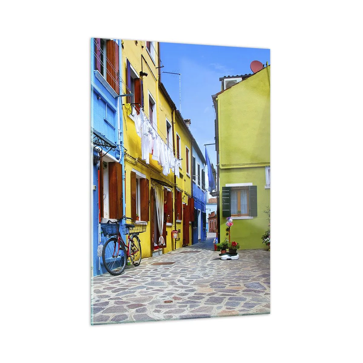 Obraz na skle - Pastelové, sladké zákutia - 50x70 cm