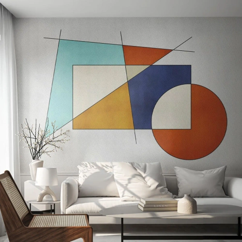 Fototapeta na mieru Premium Sand - Abstrakcia: modernistická zábava - Geometrické, Moderné, Minimalizmus