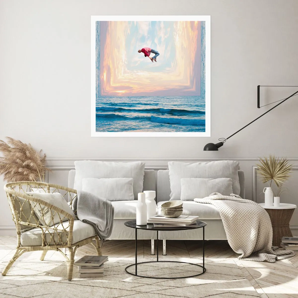 Plagát - Do inej dimenzie - 50x50 cm