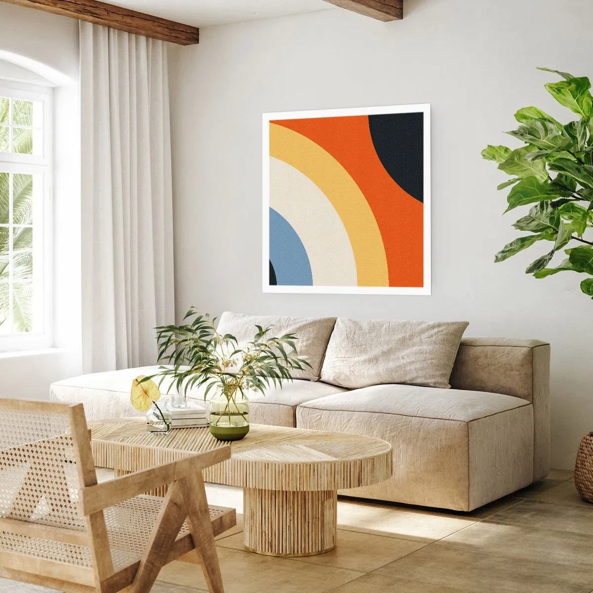 Plagát - K sebe samému - 60x60 cm