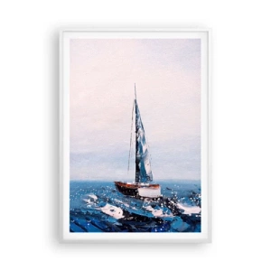 Plagát v bielom ráme - Bratstvo vetra - 70x100 cm