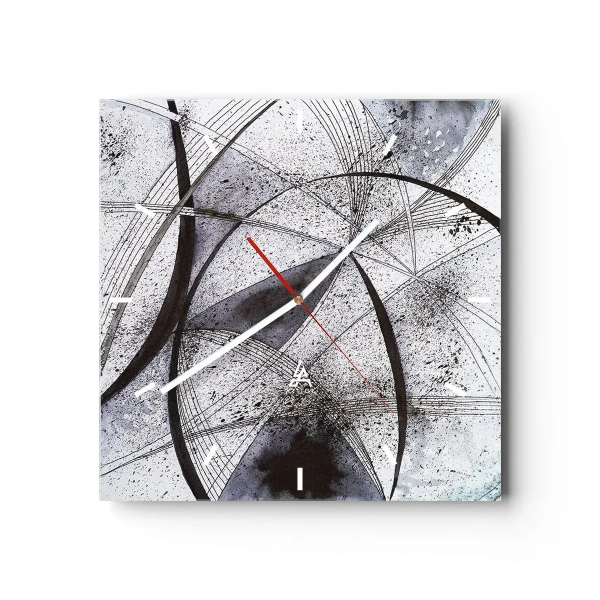 Nástenné hodiny - Futuristická fantázia - 30x30 cm