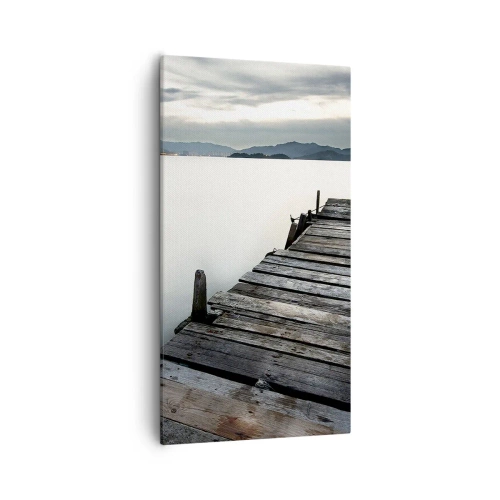 Obraz na plátne - Ponoriť sa do pokoja - 55x100 cm