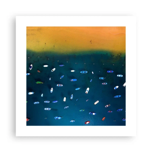 Plagát - Prázdninová hra - 40x40 cm