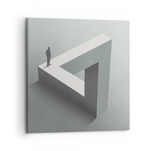 Obraz na plátne - A predsa je to možné - 70x70 cm