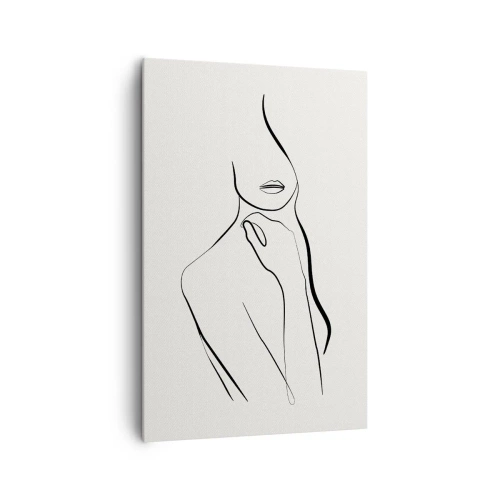 Obraz na plátne - Vlna melanchólie - 80x120 cm