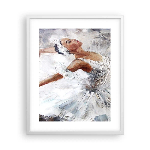 Plagát v bielom ráme - Jemná a ľahká ako tyl - 40x50 cm