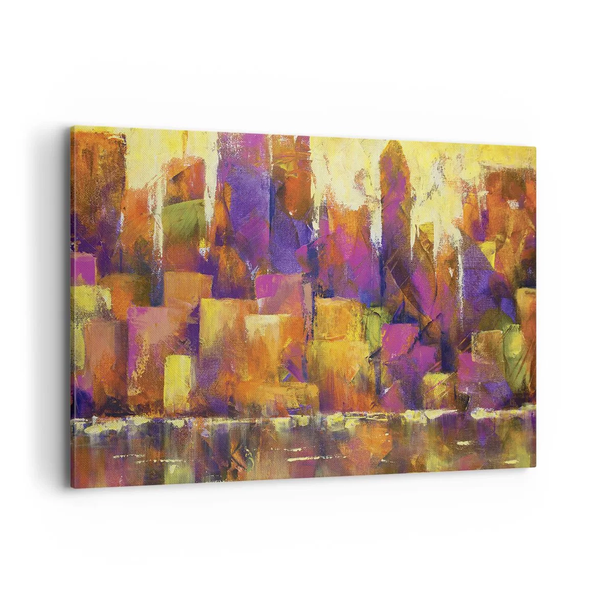 Obraz na plátne - Metropolitná kompozícia - 120x80 cm