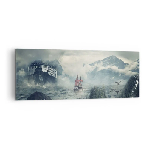 Obraz na plátne - V kúzelných vodách - 140x50 cm
