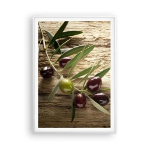 Plagát v bielom ráme - Priamo od prírody - 70x100 cm