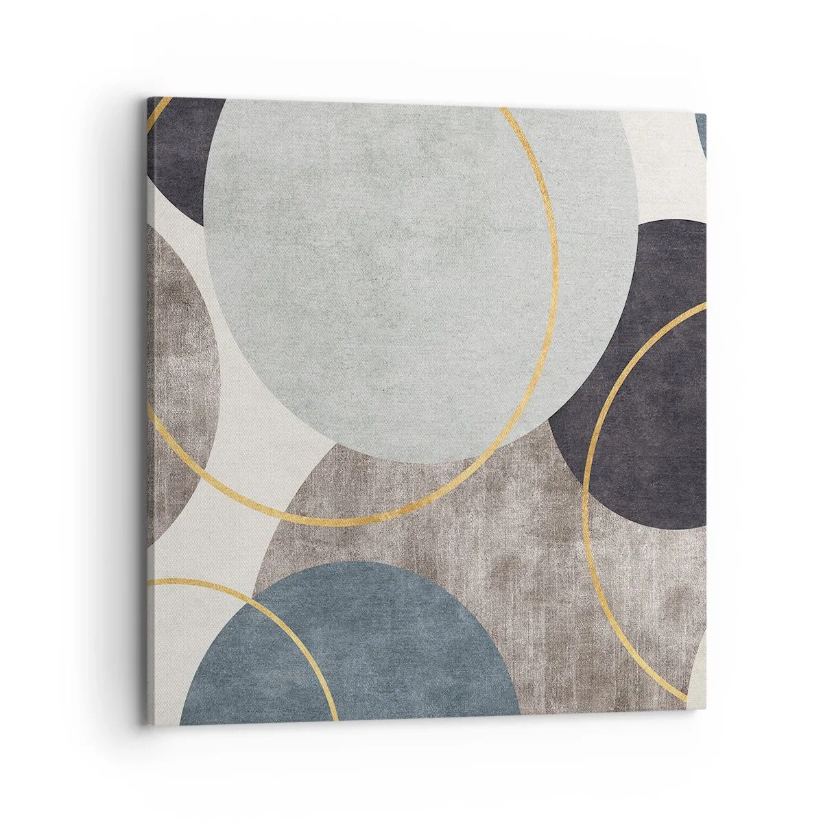 Obraz na plátne - Kruh za kruhom - 70x70 cm