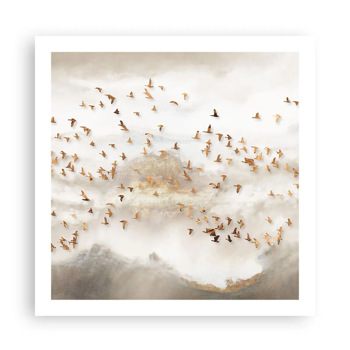 Plagát - Už je čas... - 60x60 cm