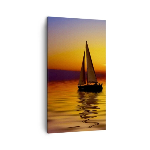 Obraz na plátne - Ako je tu za súmraku ticho… - 45x80 cm