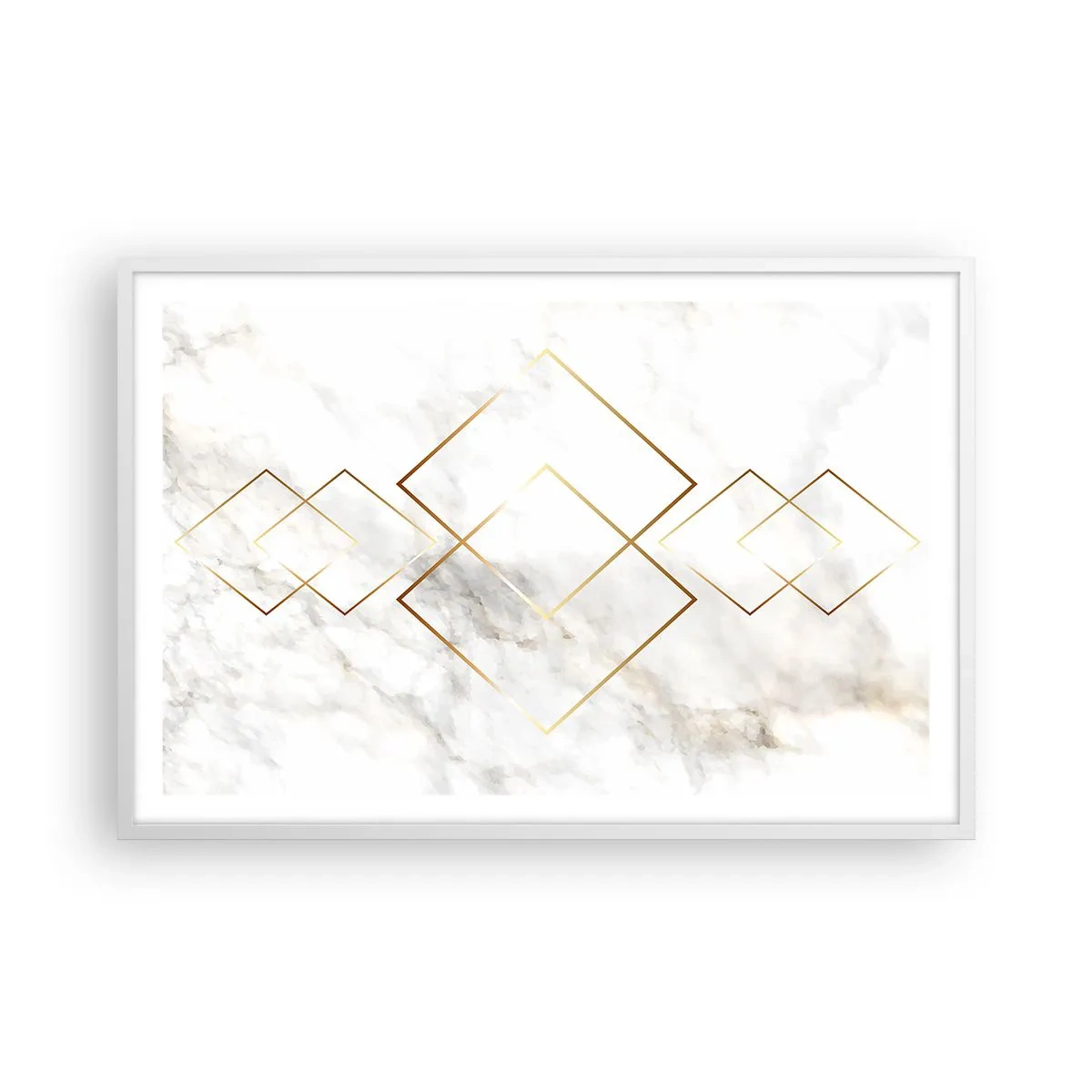 Plagát v bielom ráme - Pohľad na nekonečno - 91x61 cm