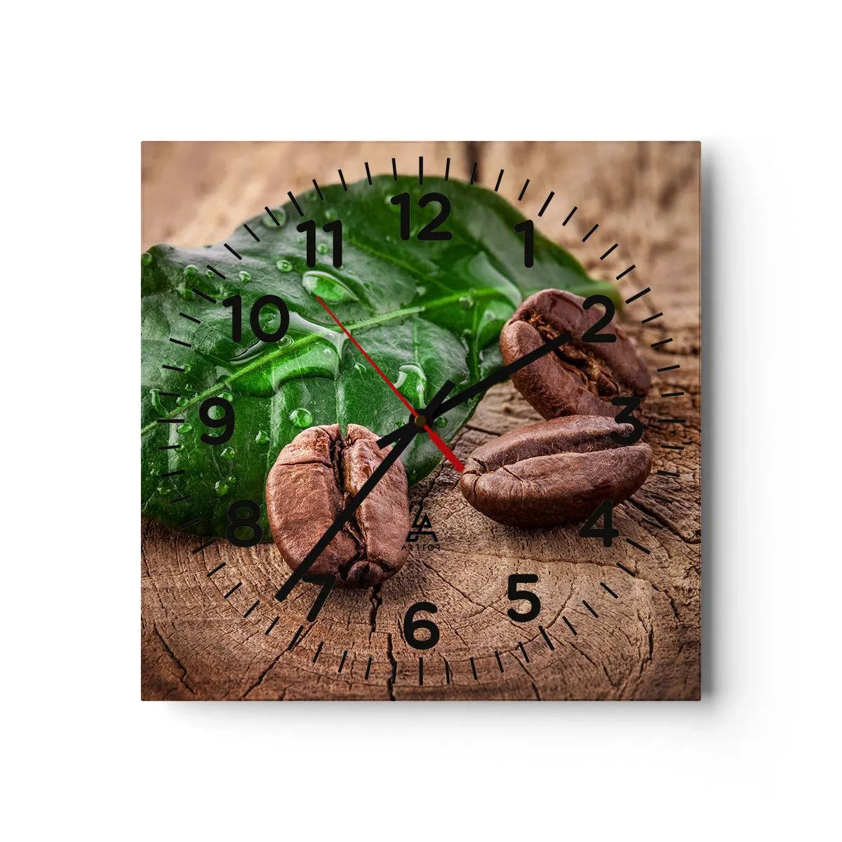 Nástenné hodiny - Najskutočnejšia a čierna - 40x40 cm