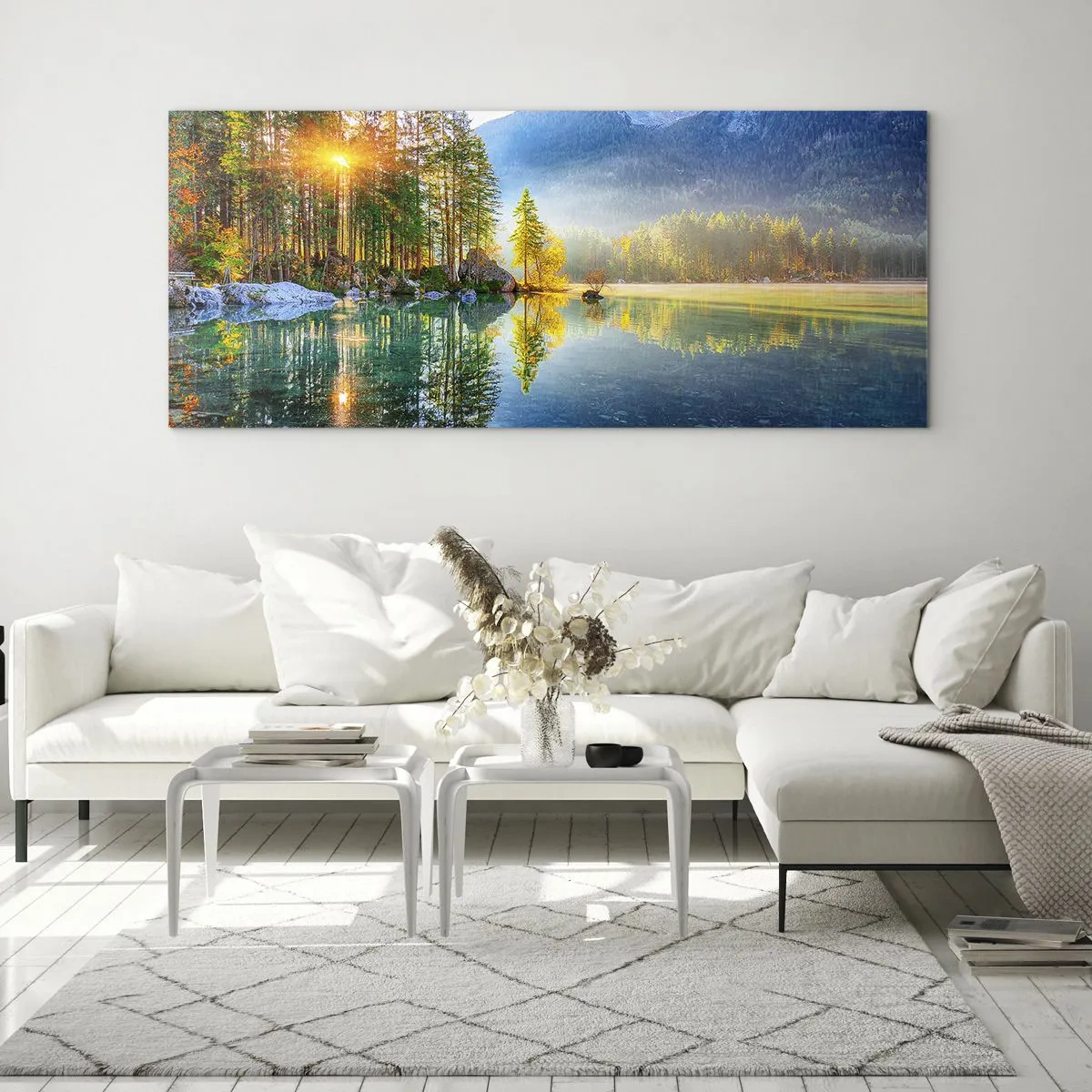 Obraz na skle - Majestát a sladkosť - 100x40 cm