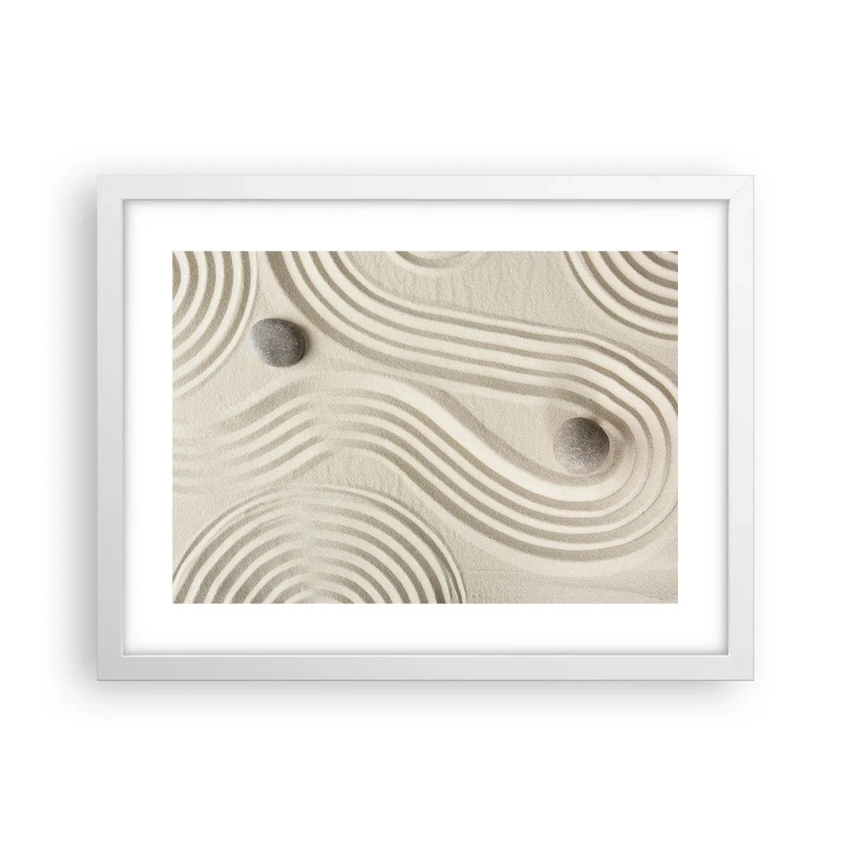 Plagát v bielom ráme - Dotyk tepla - 40x30 cm